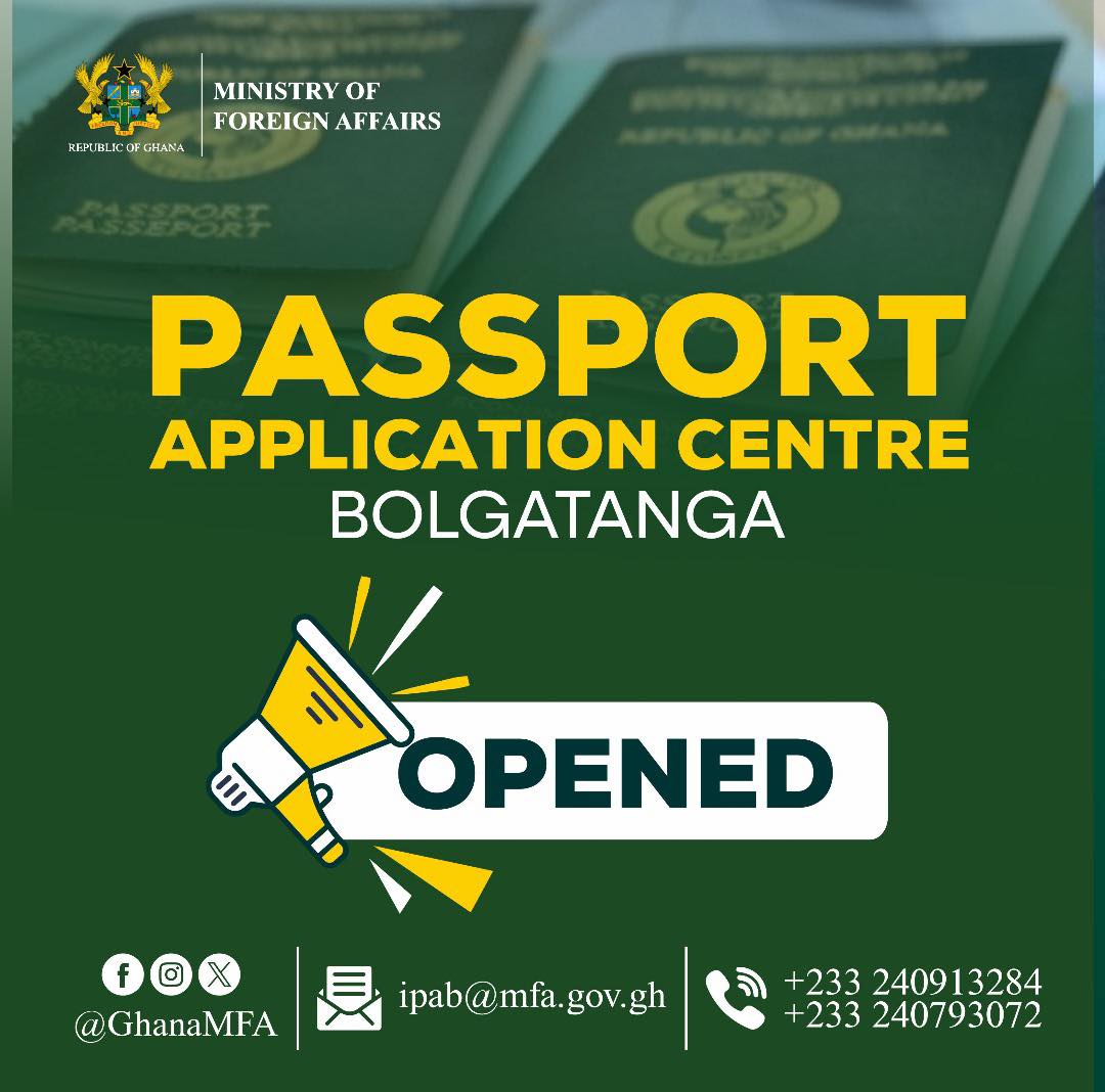 UE/R: Government opens new passport application centre in Bolgatanga ...